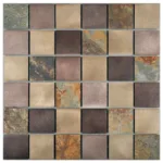 Mozaiek Tegel Slate Alu 30x30x0,8 cm (Prijs per stuk)